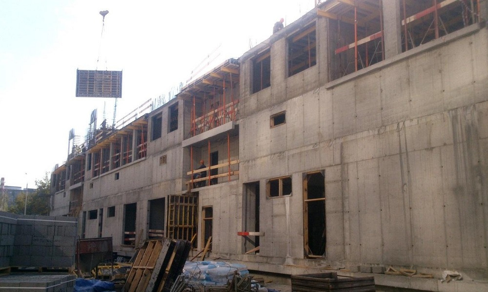 Концепция проекта предусматривает восстановление несущей способности здания.